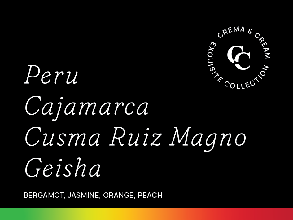 Peru Cajamarca Cusma Ruiz Magno Geisha
